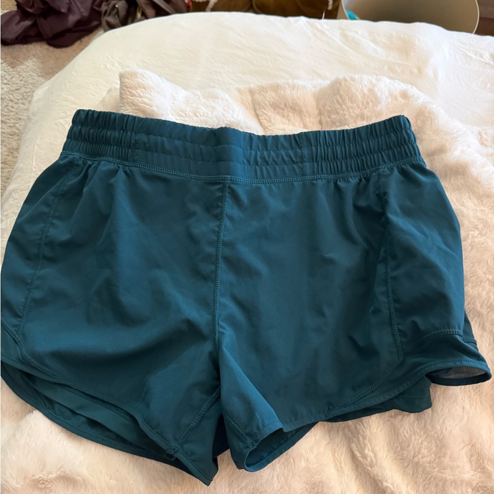 Mondetta Teal Women's Athletic Shorts